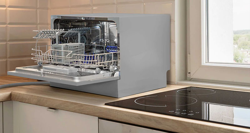 отдельностоящая компактная посудомоечная машина