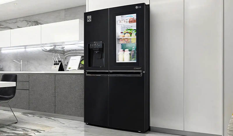 современный двухкомпрессорный холодильник