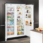 Холодильники встраиваемые Side-by-Side: особенности и преимущества