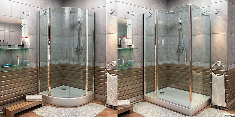 Современный дизайн ванной комнаты с душевой 2022: особенности конструкции.