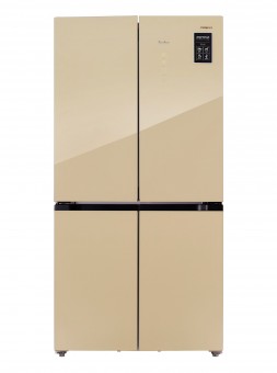 Холодильник Tesler RCD-545I beige glass
