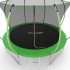 Каркасный батут EVO Jump 10FT Internal Green с сеткой и лестницей