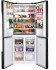 Холодильник Side-By-Side Maunfeld MFF182NFBE