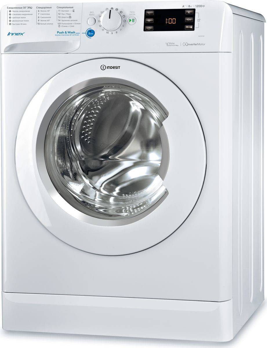 Стиральная машина Indesit BWE 81282 L (869991619980) купить в Москве -  интернет-магазин GOOD-BT