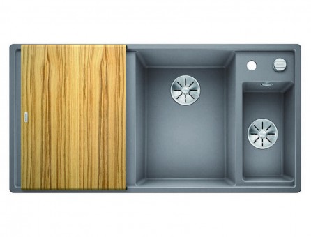 Кухонная мойка Blanco Axia III 6 S алюметаллик чаша справа (523464)