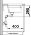 Кухонная мойка Blanco Etagon 500-U антрацит (522227)