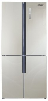Холодильник Ginzzu NFK-510 Gold glass