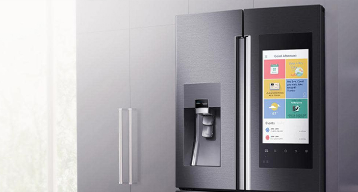 современный холодильник адаптированный для пожилых