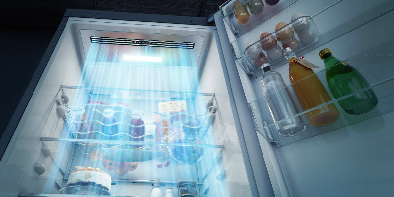 холодильник с функцией DoorCooling+ от LG